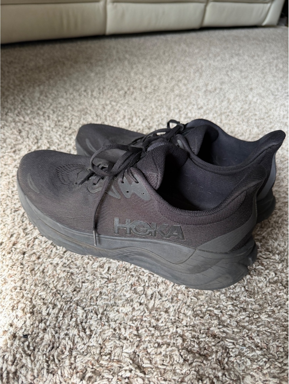 Hoka One One Men's Running Shoes Size 13 Black